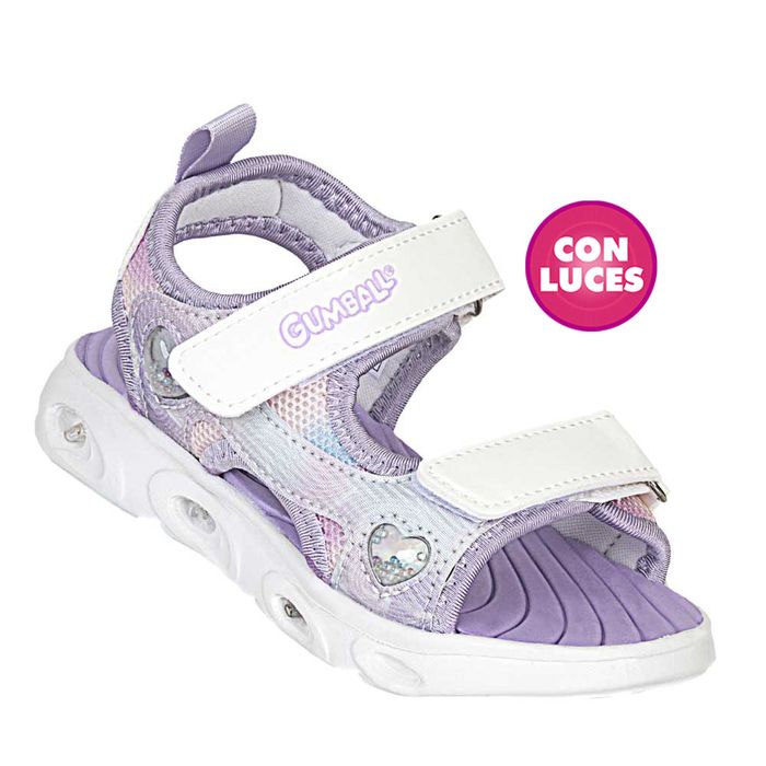 Sandalia de Niñas marca Gumball / Sand.fuz 15-25-1 inf fem vel