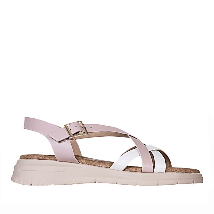 Plataforma de Mujer marca Frattini soft / Sand.b6j8449-5