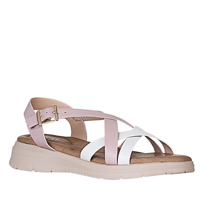 Plataforma de Mujer marca Frattini soft / Sand.b6j8449-5