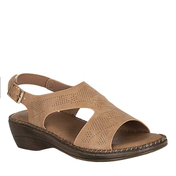 Plataforma de Mujer marca Frattini comfort / Sand.t12773-1