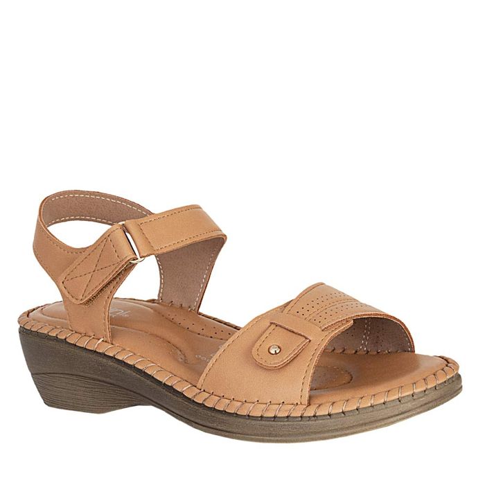 Plataforma de Mujer marca Frattini comfort / Sand.3j7666-30