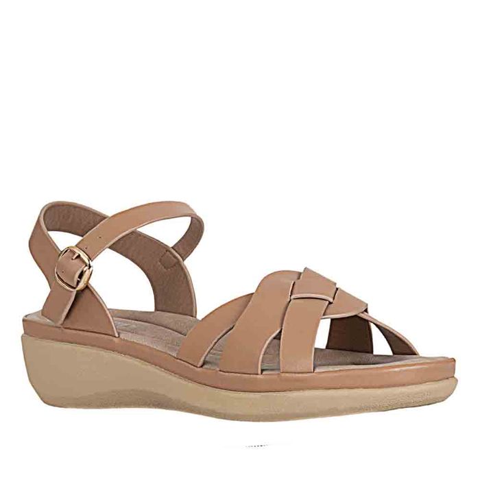 Plataforma de Mujer marca Frattini soft / Sand.h3t9094-18