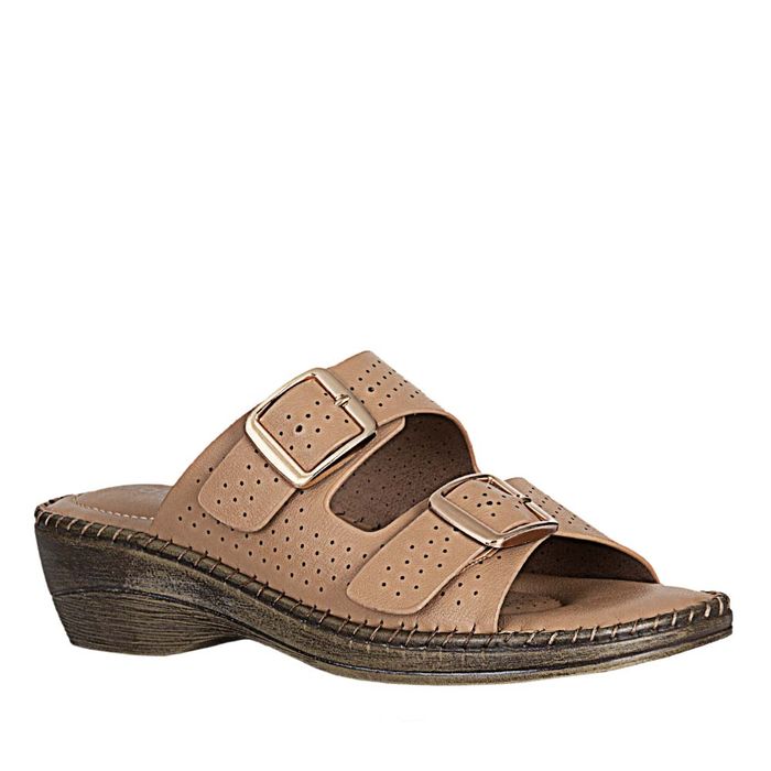 Plataforma de Mujer marca Frattini comfort / Sand.h3t9287-2