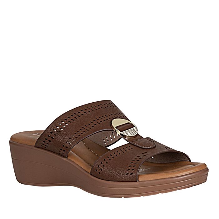Plataforma de Mujer marca Frattini comfort / Sand.3j8521-a3