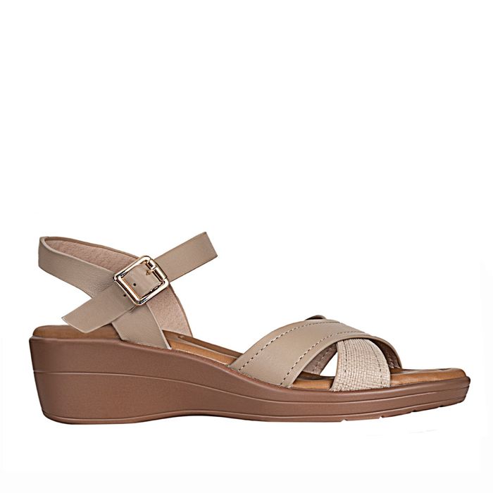 Plataforma de Mujer marca Frattini comfort / Sand.3j8736-18