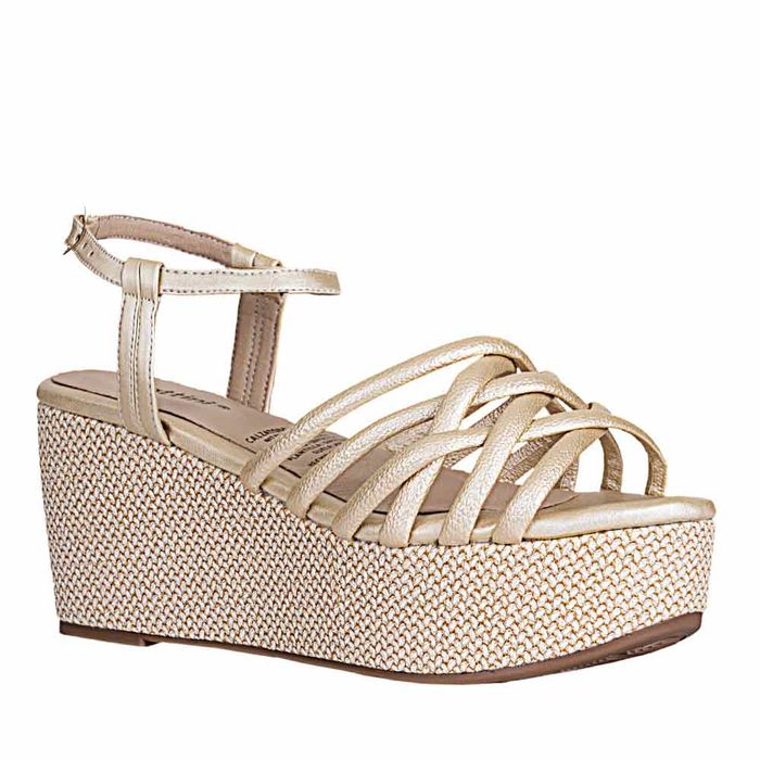 Plataforma de Mujer marca Frattini / Sand.t073