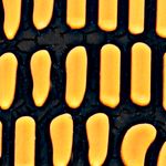 negro-naranja_textura