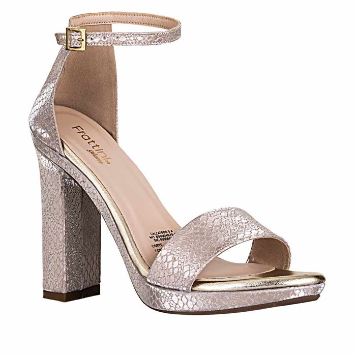 Sandalia tacon de Mujer marca Frattini glam / Sand.fanny-a3