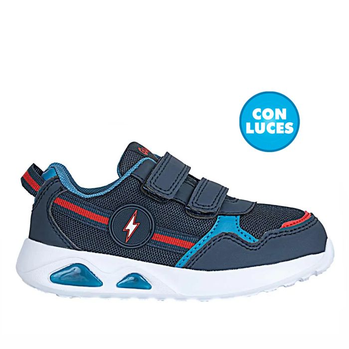 Tenis Casual de Niño gumball  xia luces 2-25-2 inf mas