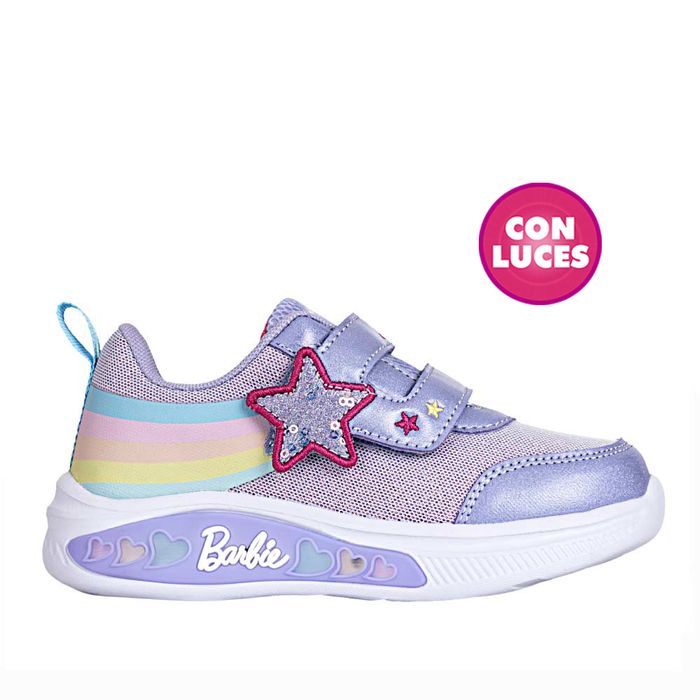Tenis Casual de Niñas barbie  xia barbie 3-25-2 inf