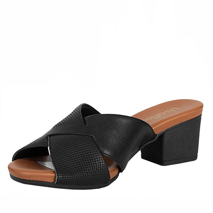 Sandalia tacon Casual de Mujer usaflex Ae3219002