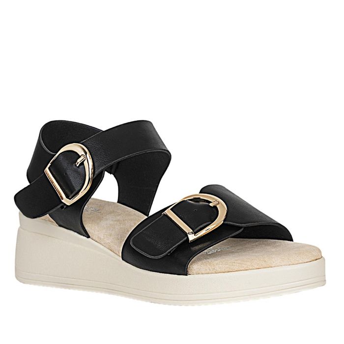Plataforma Casual de Mujer frattini Sand.h3t9546-5