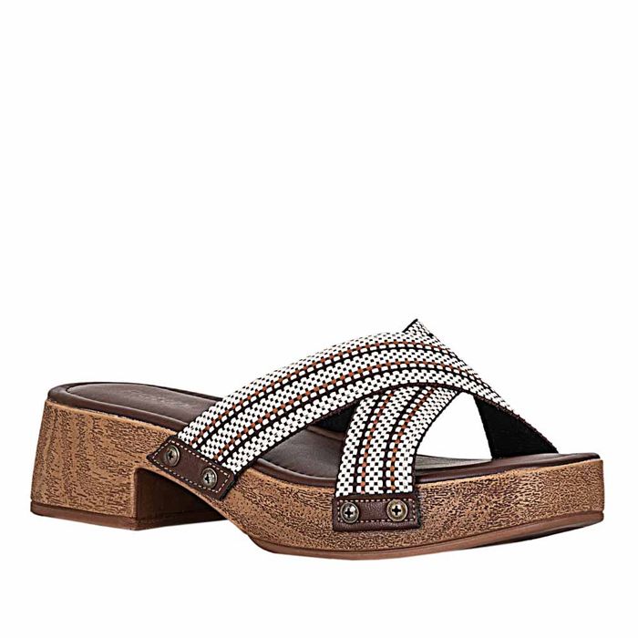 Plataforma Casual de Mujer frattini Sand.8559100