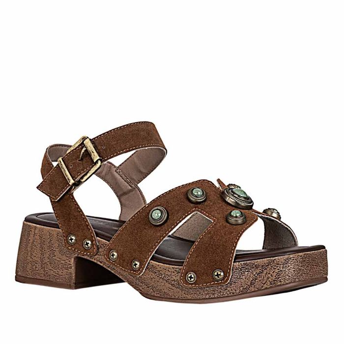 Plataforma Casual de Mujer frattini Sand.8559104