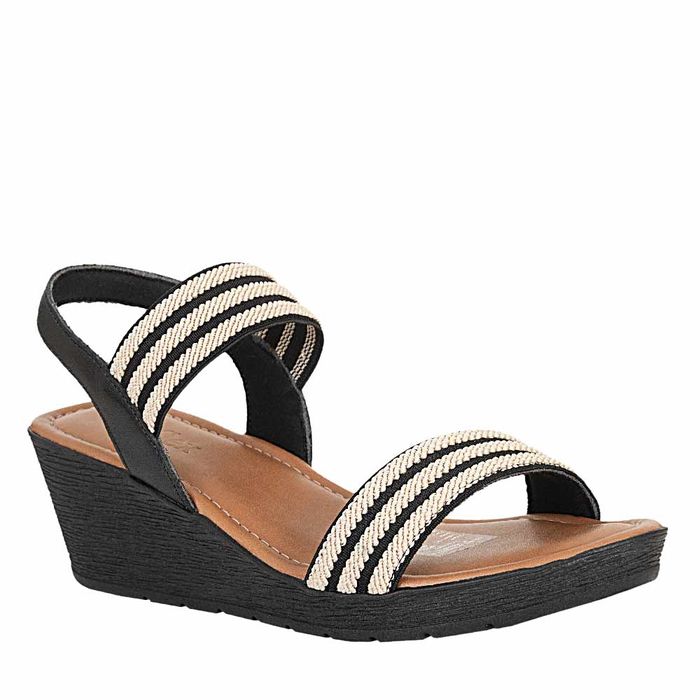 Sandalia tacon Casual de Mujer usaflex Ab8704012