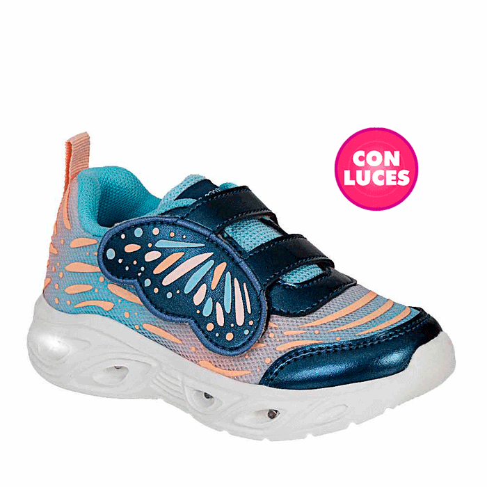 Tenis Casual de Niñas gumball  der 7 inf 23-2 fem alas