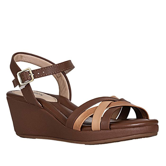 Plataforma Casual de Mujer frattini Sand.7216104
