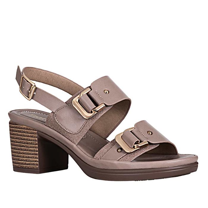 Sandalia tacon Casual de Mujer frattini 3j9720-5