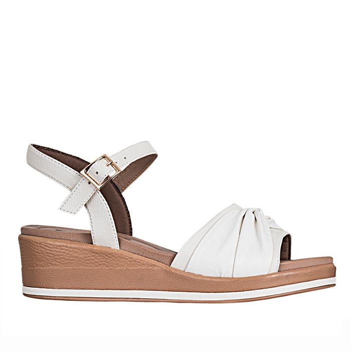 Plataforma Casual de Mujer frattini soft Sand.a-6422