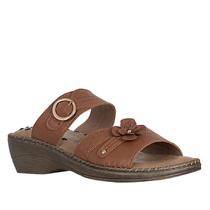 Plataforma Casual de Mujer frattini comfort Sand.3j7666-31