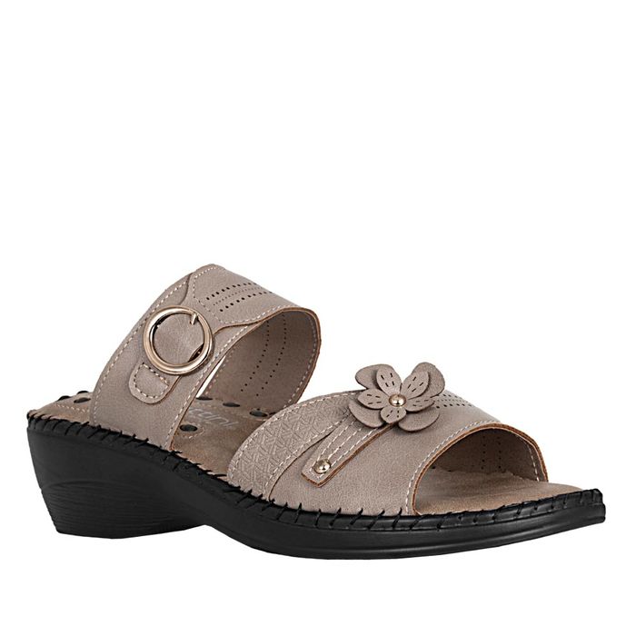 Plataforma Casual de Mujer frattini comfort Sand.3j7666-31