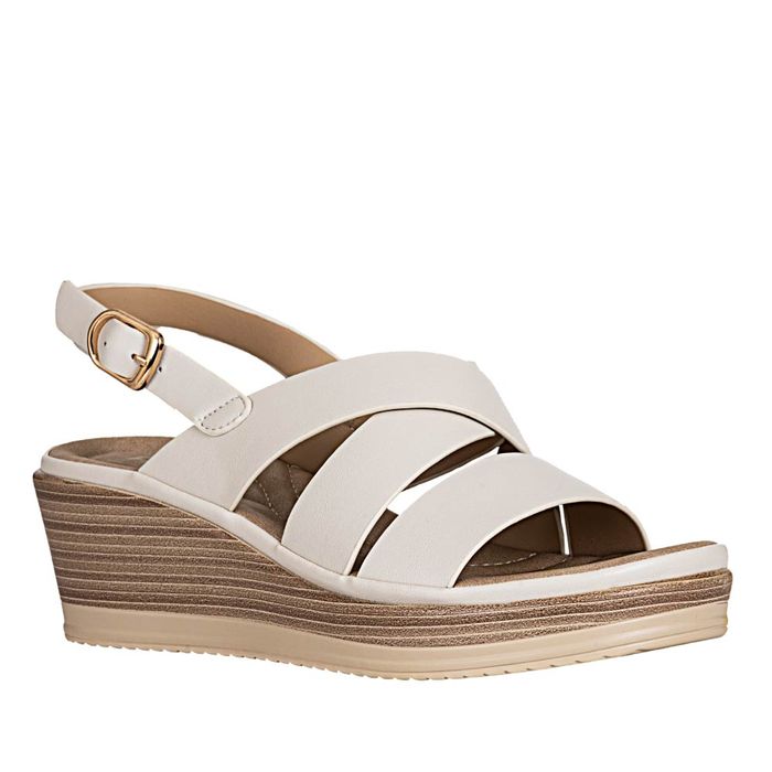 Plataforma Casual de Mujer frattini Sand.3j9090-7