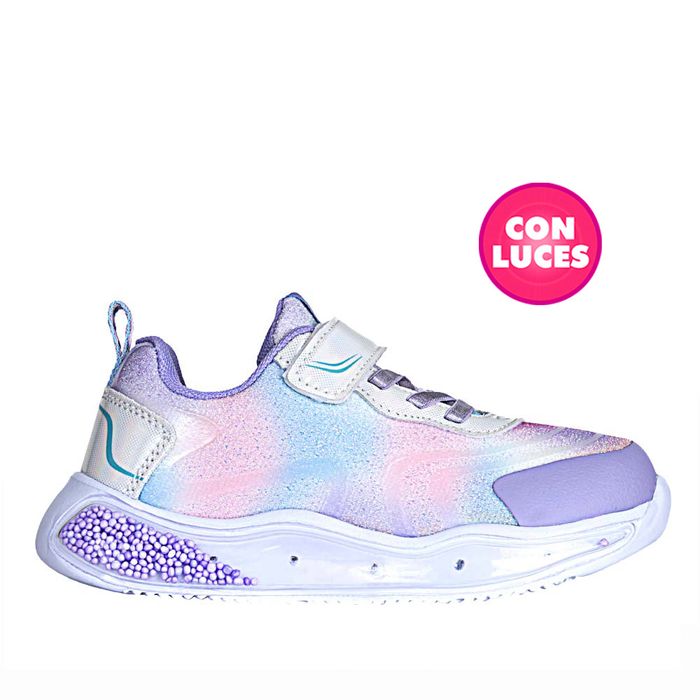 Tenis Casual de Niñas gumball  xia luces 1-25-2 inf fem
