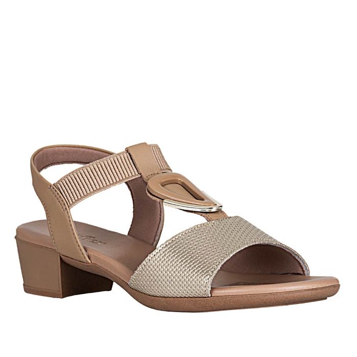 Sandalia tacon Casual de Mujer usaflex Ud12002001