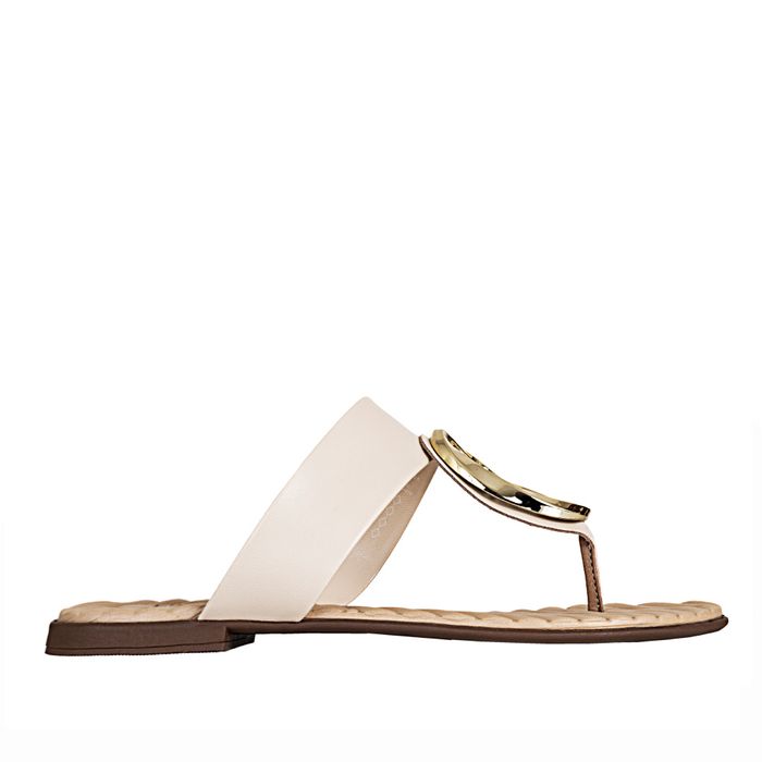 Sandalia Casual de Mujer frattini bela Sand 8519108