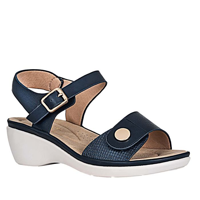 Plataforma Casual de Mujer frattini soft Sand.3k9775-1