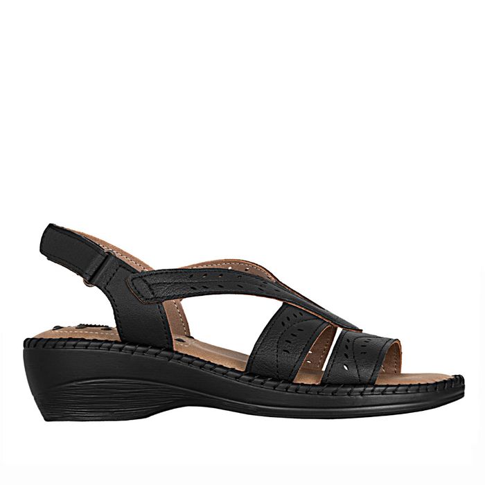 Plataforma Casual de Mujer frattini comfort Sand.3j9116-6