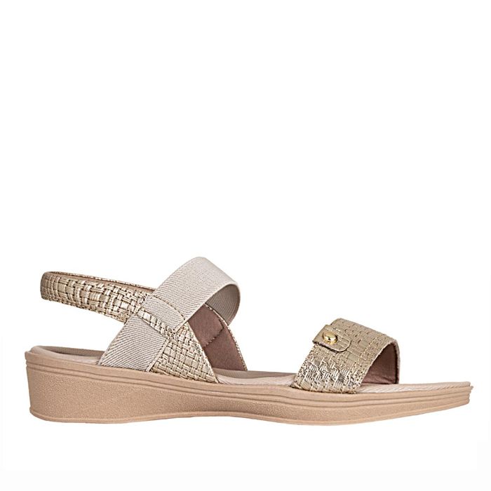 Plataforma Casual de Mujer usaflex Sand.ud04004002