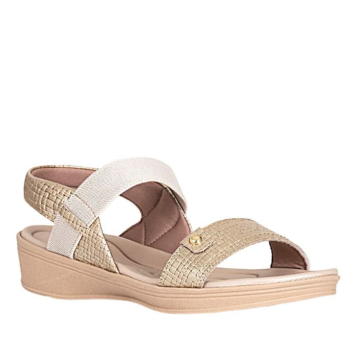 Plataforma Casual de Mujer usaflex Sand.ud04004002