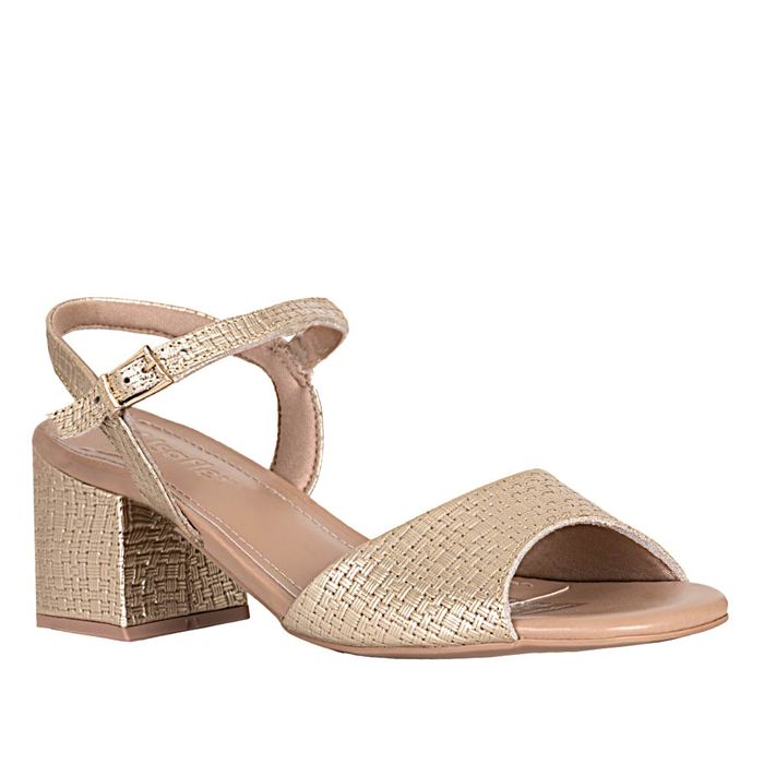 Sandalia tacon Casual de Mujer usaflex Ud09002005