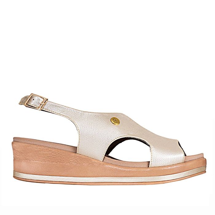 Plataforma Casual de Mujer frattini soft Sand.a-6346