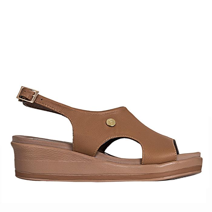 Plataforma Casual de Mujer frattini soft Sand.a-6346