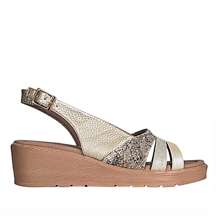 Plataforma Casual de Mujer frattini soft Sand.v-2101