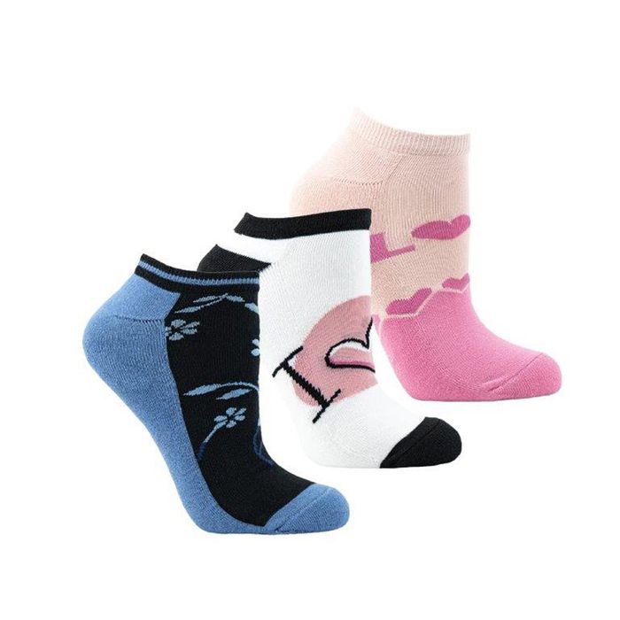 Medias Medias deportivas mujer de Mujer throwing Calcetín love 25a pack 3
