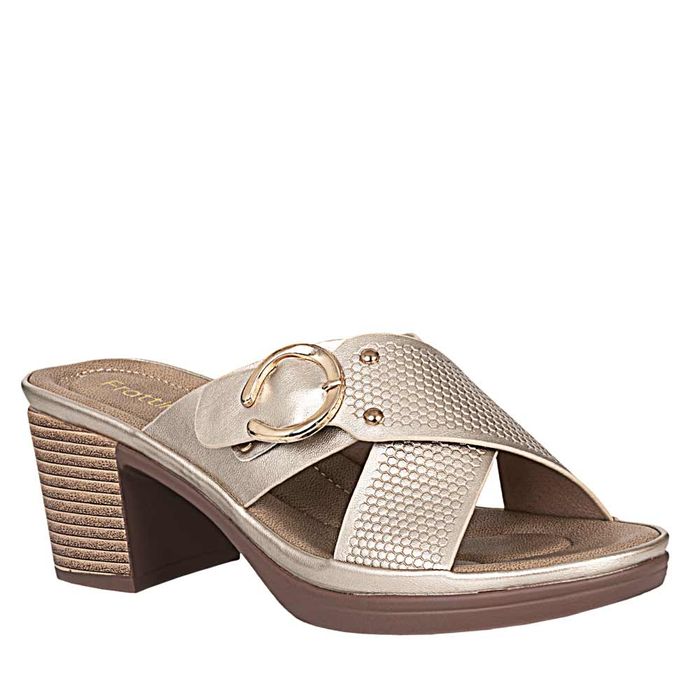 Sandalia tacon Casual de Mujer frattini 3j9351-2