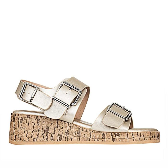 Plataforma Casual de Mujer frattini Sand.h3t9175-v16