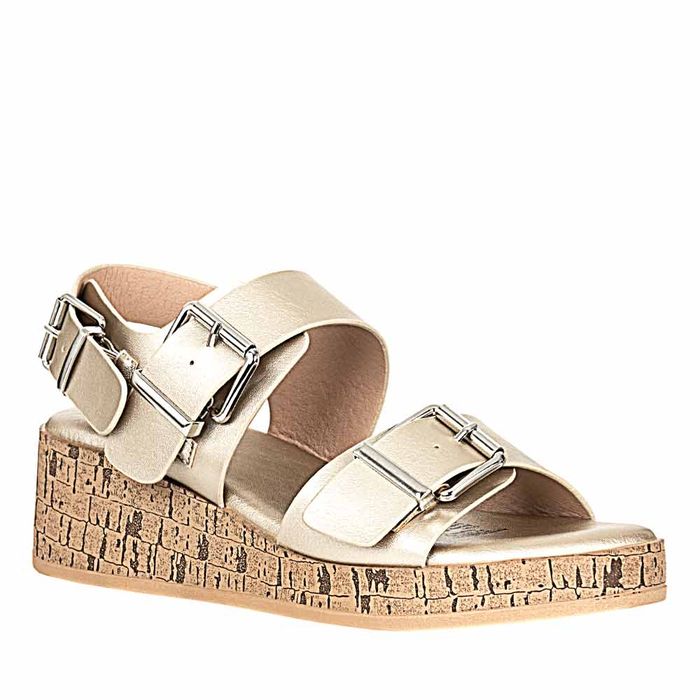 Plataforma Casual de Mujer frattini Sand.h3t9175-v16