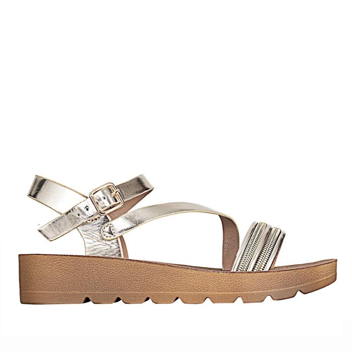 Sandalia Casual de Mujer frattini Yq6678-f87