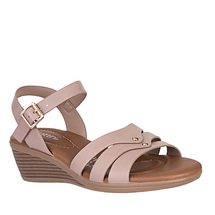 Plataforma Casual de Mujer frattini Sand.3j8977-17