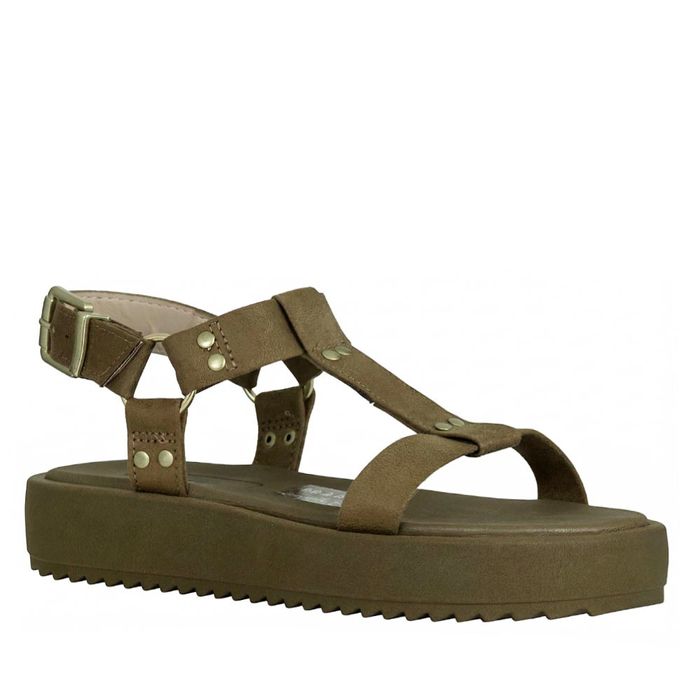 Sandalia Casual de Mujer Frattini bela Sand 5541102